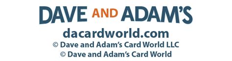 Dave's card world - Phone number: +31 475 206 025. Email: service@dacardworld.eu. Dave & Adam's Card World Europe B.V., Neerstraat 10, 6041 KC Roermond, Netherlands. Shop a Huge selection of Trading Cards at Low Prices. Boxes, …